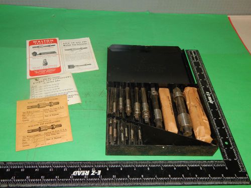 Walton tap extractor set no. 15 set in metal case w/ instructions for sale