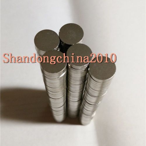 100pcs Neodymium Disc 10mm X 1mm Rare Earth N35 Strong Magnets Craft Models