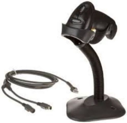 Zebra/Motorola Symbol LS2208 Handheld Barcode Scanner, Includes Stand and USB