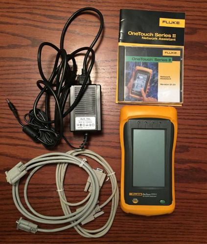 Fluke One Touch-10/100 Series II Pro Network Assistant,DSL Edition,  Works Great
