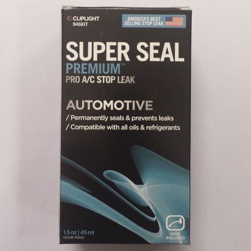 Cliplight 946KIT Super Seal Premium Pro A/C Stop Leak - NEW!