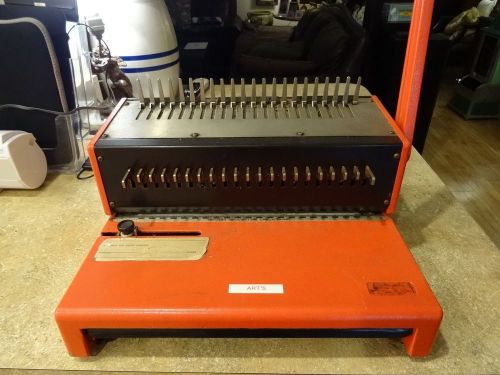 Vtg Ibico AG Seestrasse 346 Binding Punch Machine CH-8038 Type A4-PB - Working!