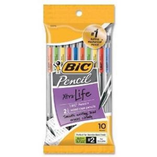 BIC Pencil Xtra Life, Medium Point (0.7 mm), 10-Count (Pack of 11)