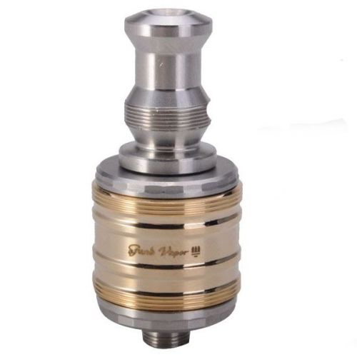 TRIDENT Rebuildable Adjustable Airflow Dripping Atomizer - Gold