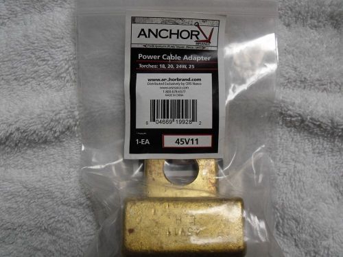 Anchor Power Cable Adapter 45V11 for TIG Welding Torch 18/20 /24w/25/Series