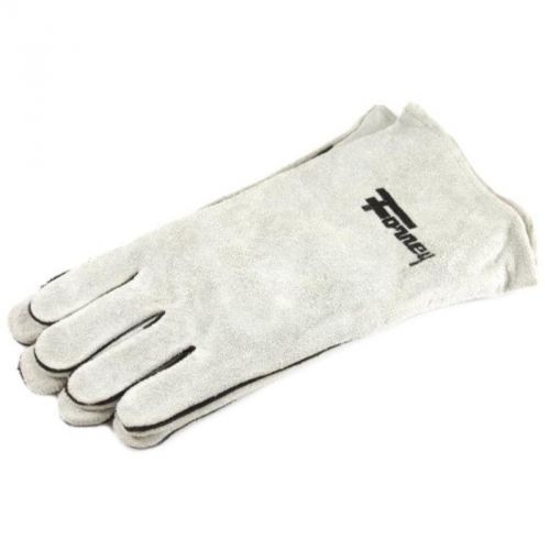 Large, grey welding gloves forney welding accessories 55200 032277552005 for sale