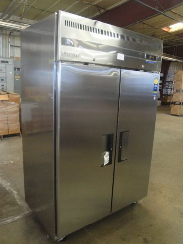 New! everest 2-door reach in freezer on casters. full manufacturer warranty! for sale