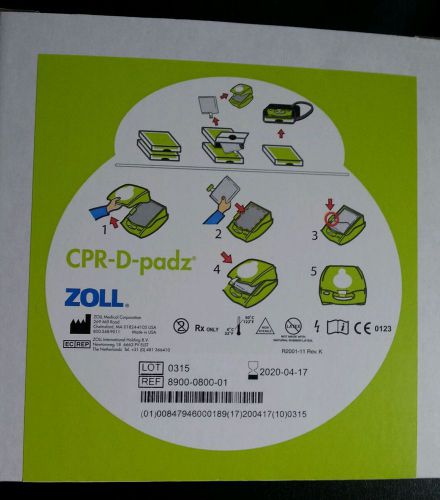 Cpr-D-Padz by ZOLL. CPR pads