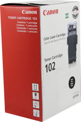 Canon 9645A006 CRG-102 OEM TONER Black NEW Sealed