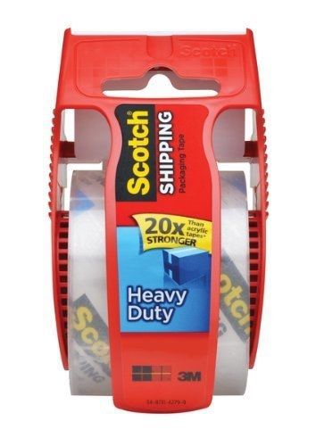 Scotch Heavy Duty Shipping Packaging Tape, 1.88 Inch x 800 Inch