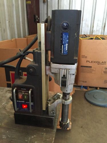 Evolution me5000/2 magnetic drill used for sale