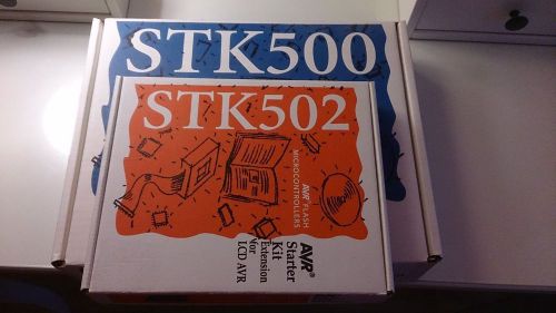 Atmel STK500 &amp; STK502 Embedded Programmer Starter Kit Set plus extra stuffs