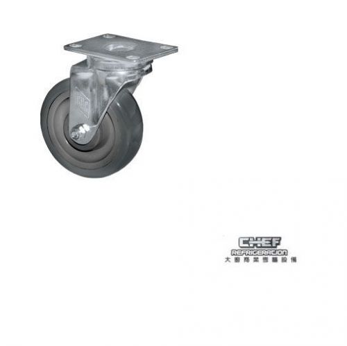 Caster, Medium Duty Swivel Plate, Non-Brake, 3&#034; Wheel Diameter ( 1pc )