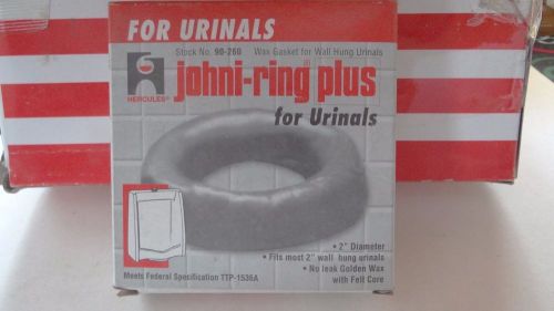 New In box Hercules Johni-Ring Plus 90-260 Wax Gasket for Wall Hung Urinals
