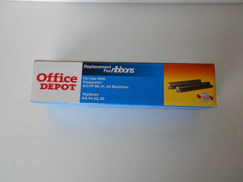 Office Depot PANASONIC Replacement Fax Ribbon KX-FA53 KX-FA55