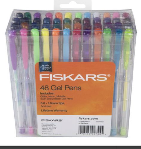 Fiskars Gel Pen 48-Piece Value Set