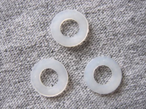 U.s. seller m3 nylon flat washer, for m3 screw/bolt - free shipping for sale