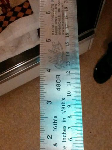 Malco 48CR.  Circumference ruler . Tinner tool . Shop ruler .HV/AC tool .