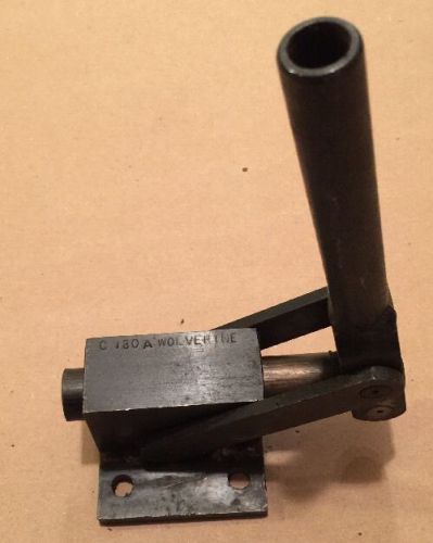 Wolverine lapeer linear clamp model c-130 a push clamp (5800 lb cap.) on mount for sale