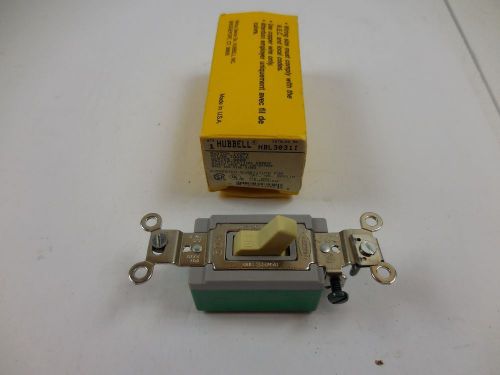 Hubbell HBL1556 Momentary Contact AC Switch SP Double Throw 15A NEW IN BOX