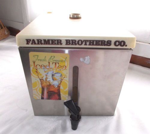Farmer Brothers Co Ice Tea Dispenser Stainless