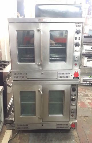Wolf AFS-200E-F-F Air Flow Circulating Heat Double Deck Convection Oven