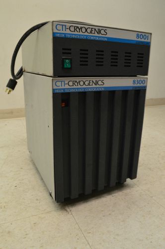 Cti cryogenics 8300 helium compressor 8001 controller for sale