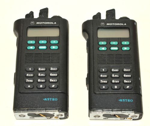 2X Motorola ASTRO SABER 1MEG Model 3 800MHZ TRUNKING Radio