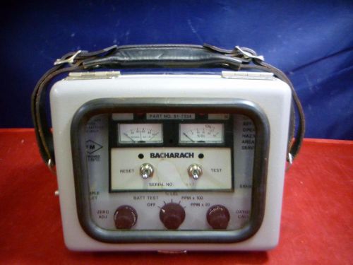 Bacharach Sniffer, Gas Oxygen Leak Detector, Model 503A