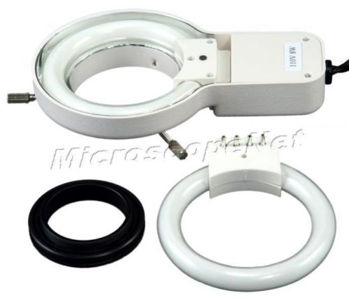 Microscope fluorescent ring light + 49mm thread adaptor for sale