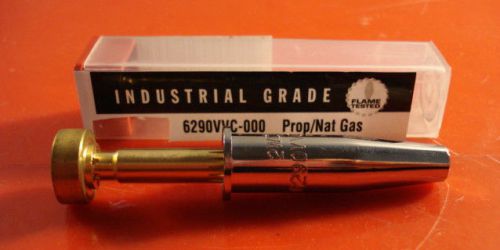 CUTTING TIP Size 000, 2-Pc Propane,Nat Gas, 3/8&#034; Steel Thickness 6290VVC /GU1/RL