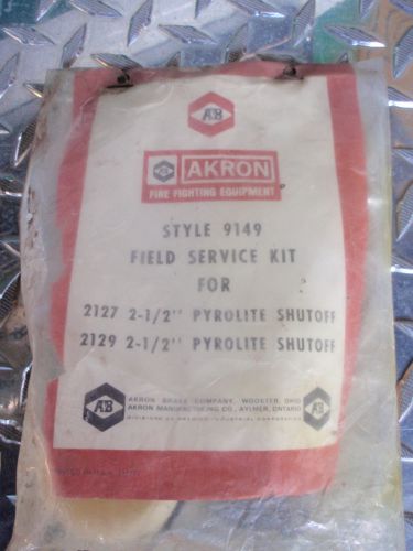 Akron style 9149 field service kit fire nozzle fits 2127 &amp; 2129 pyrolite shutoff for sale