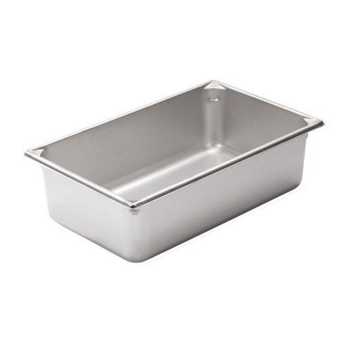 6&#034; deep full size super pan ii® stainless steel steam table pans (12-0283) ca... for sale