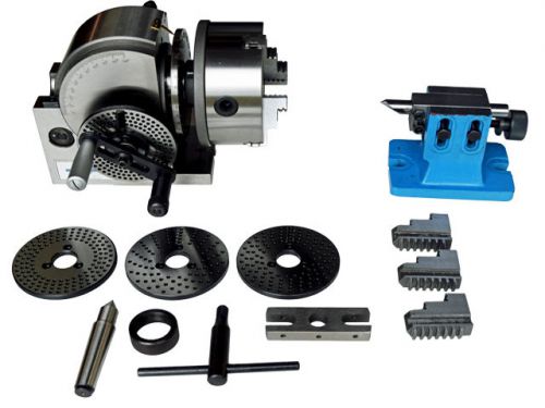 Bs-0 dividing head set w 5&#034; chuck, for milling machine brand new 5 year warranty for sale