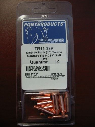 Tweco Style TB-11-23P Style Contact Tip by Thoroughbred - Pack of 10  TB-11-23P