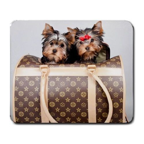 Yorkshire Terrier Puppy Puppies Dogs Pets Animal Large Mousepad Mouse Pad