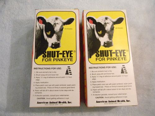 2 Boxes Shut-Eye for Pinkeye (20 total doses)
