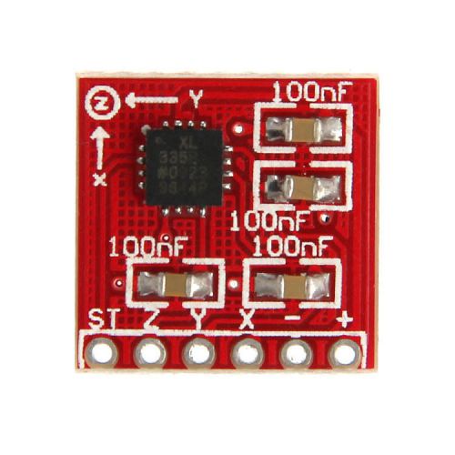 New adxl335 triple axis accelerometer breakout board,arduino compatible for sale