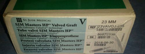 St Jude Medical® 23mm Masters Series HP Gelweave Valsalva Ref: 23VAVGJ-515