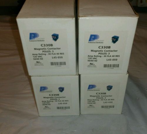 *Lot of 4* Brand new in box C3308 Magnetic Contactor