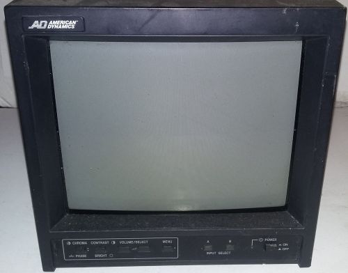 American dynamics ad950b  10&#034; color monitor for sale