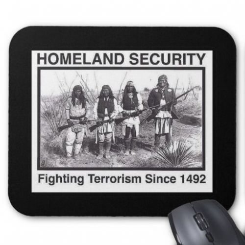 Homeland Security Since 1492 Mouse Pad
