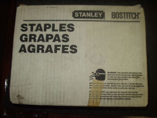 Stanley bostitch  3/4&#034; long x 1/2&#034; wide 16s4-19g  qty. 25,650 new for sale