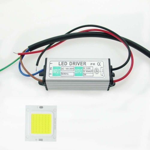 20W Warm White LED Beads SMD Chip For Flood light + LED Driver For Floodlight CN