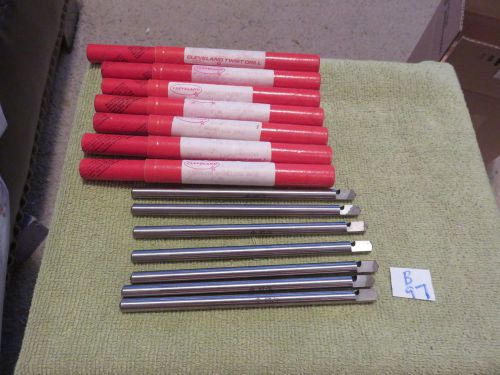 7 qty -  5/16 Cleveland BAYONET LOCK INVERTED SPOT FACER COUNTERSINK PILOT - New