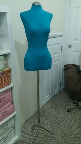 Female Mannequin Torso Dress Form Display W/ Tripod Stand