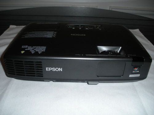 Epson Powerlite 1730W Model H271A LCD Projector 850Lamp Hours.