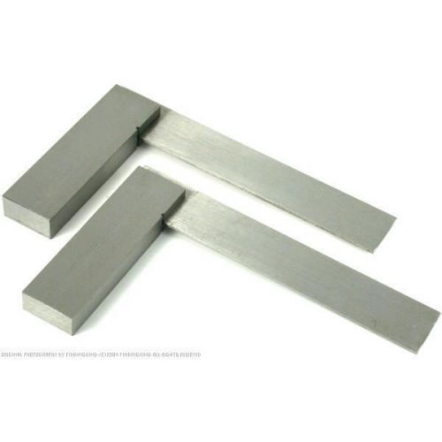 2 Steel Machinist Squares 4&#034; Metalworking  Jewelers Jewelry Measuring Hand Tools