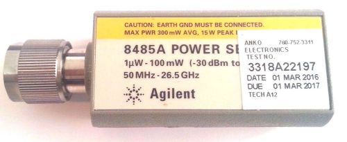 Agilent HP 8485A-033 50MHz-33GHz Power Sensor, New Calib+Adapter+Cabel+Manual CD