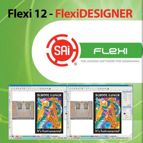 &#034;FLEXI 12 - FlexiDESIGNER&#034; PRINT AND SIGN MAKING SOFTWARE (VIA CLOUD WEB WINDOW)